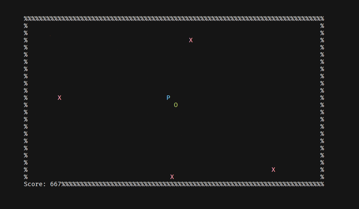 Screenshot of the gameplay